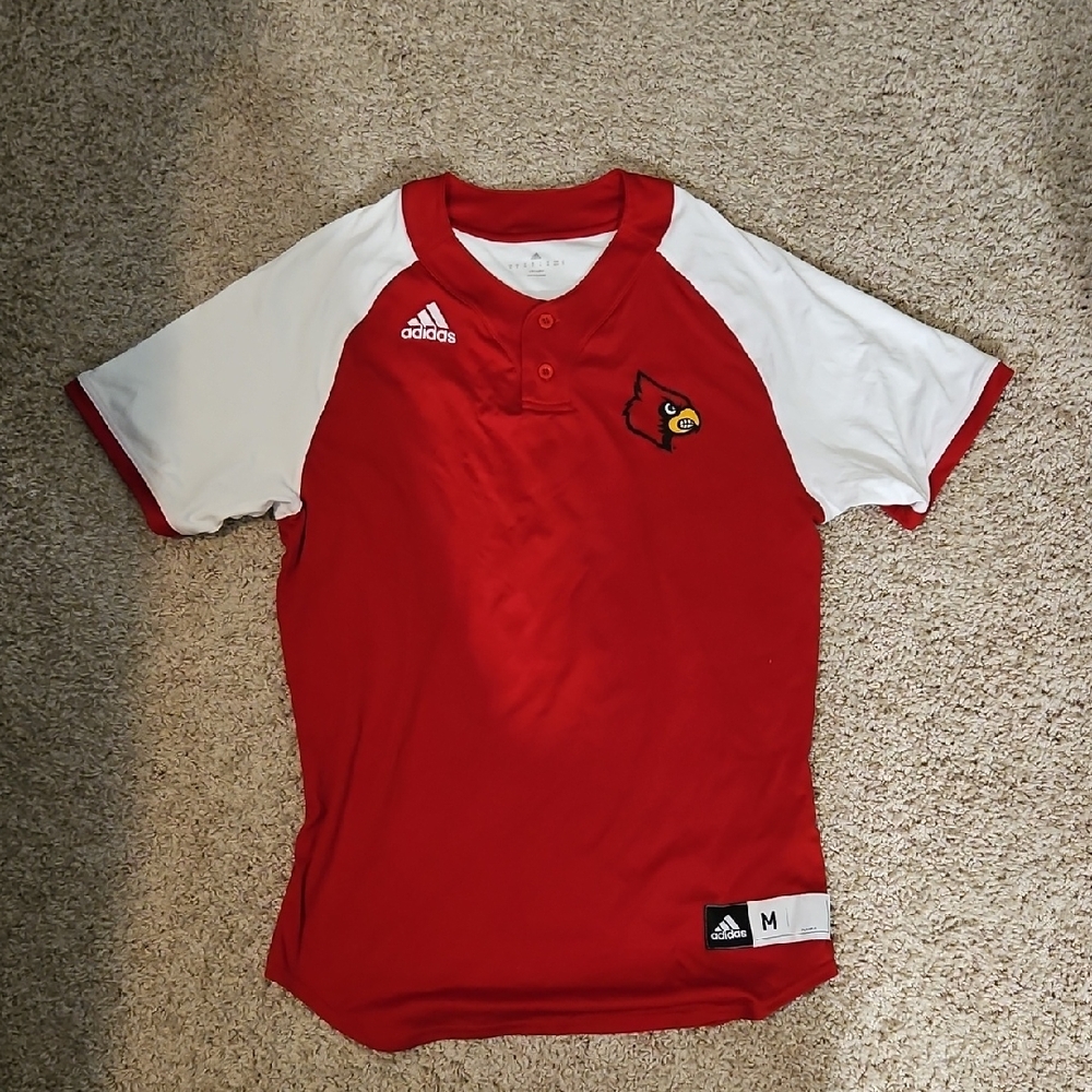 Adidas Louisville Cardinals Baseball Jersey